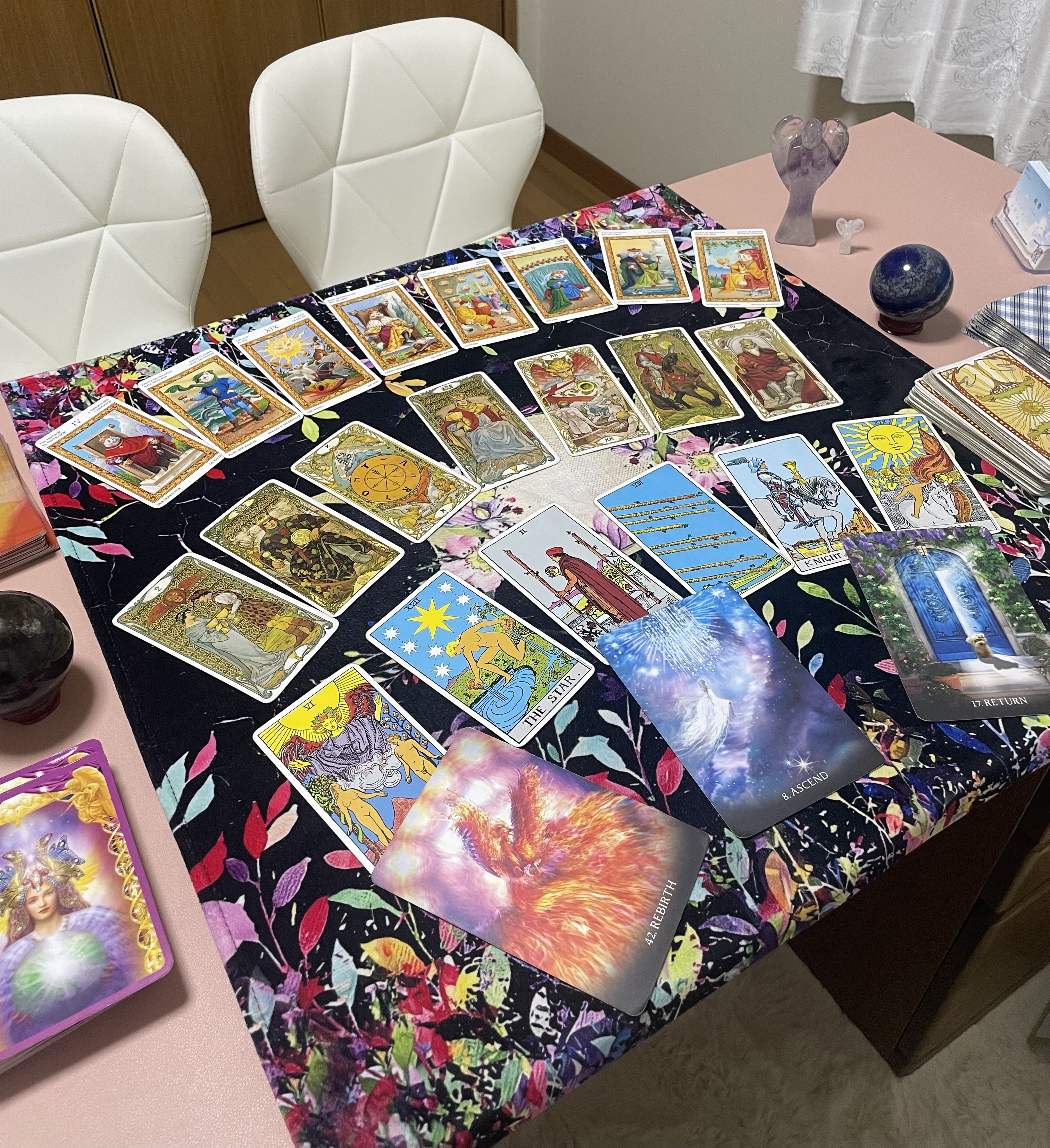 タロットカードの展開例